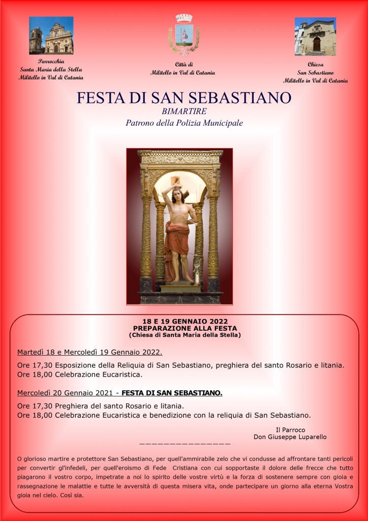 Locandina festa San Sebastiano-2022